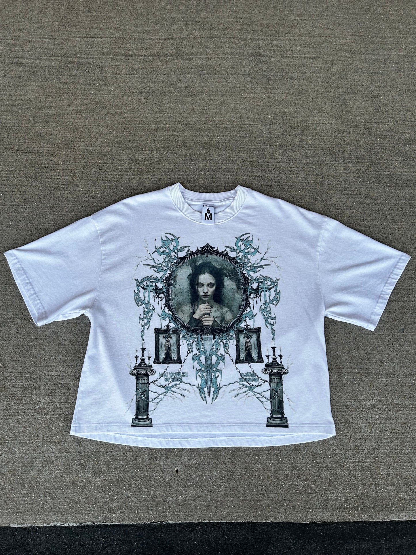Valkyrie Oversized Cropped Tee